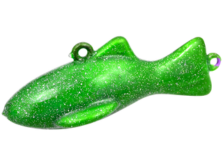 Lead salmon ball lure