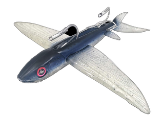 Frequent Flyer 14" Floating Flying Fish