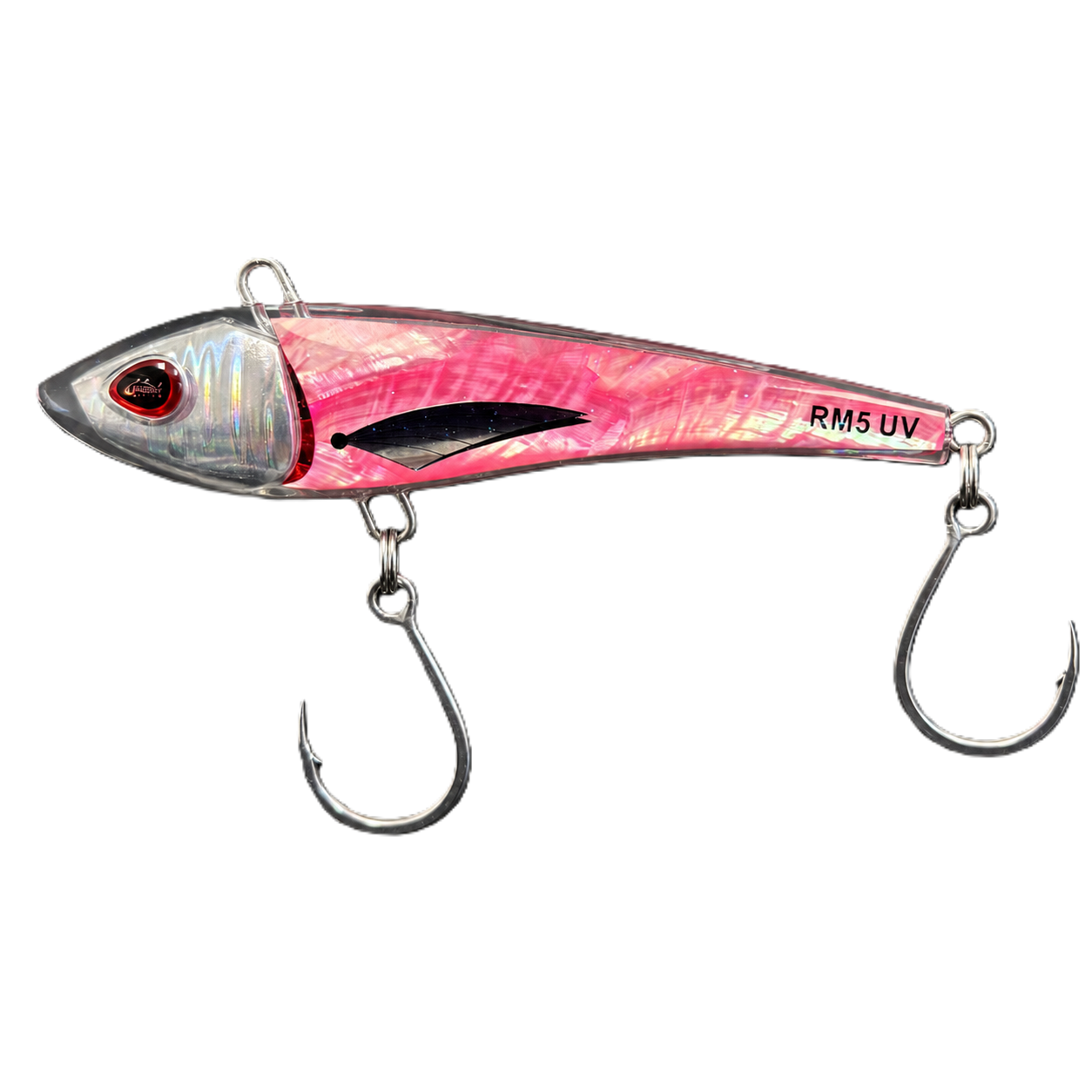 RM5 Solid Resin Abalone 5 Inch UV Minnow Lure Pink Abalone RM5 Solid Resin Abalone 5 Inch UV Minnow Lure Pink Abalone