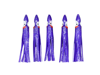 MagBay Hoochie Skirts 4.5" - Purple (5 pack)