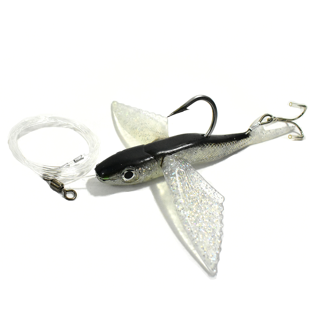 MagBay Lures Flying Fish Green 7in Stinger Rigged
