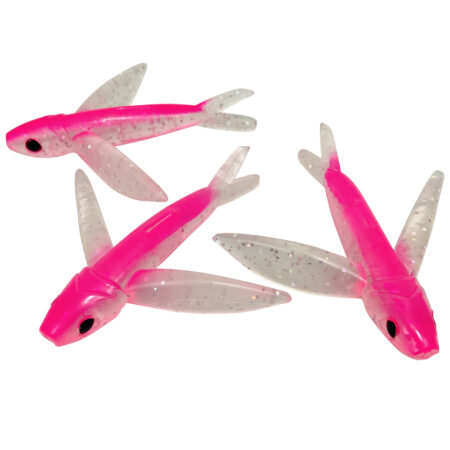 4inch Pink Flying Fish