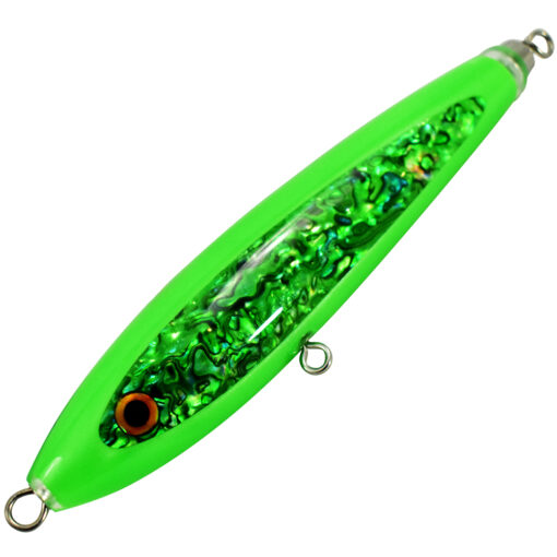 Green Stickbait lure without hooks