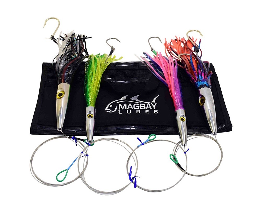 High Speed Hoo'in Lure Set - MagBay Lures - Wahoo and Marlin Fishing Lures