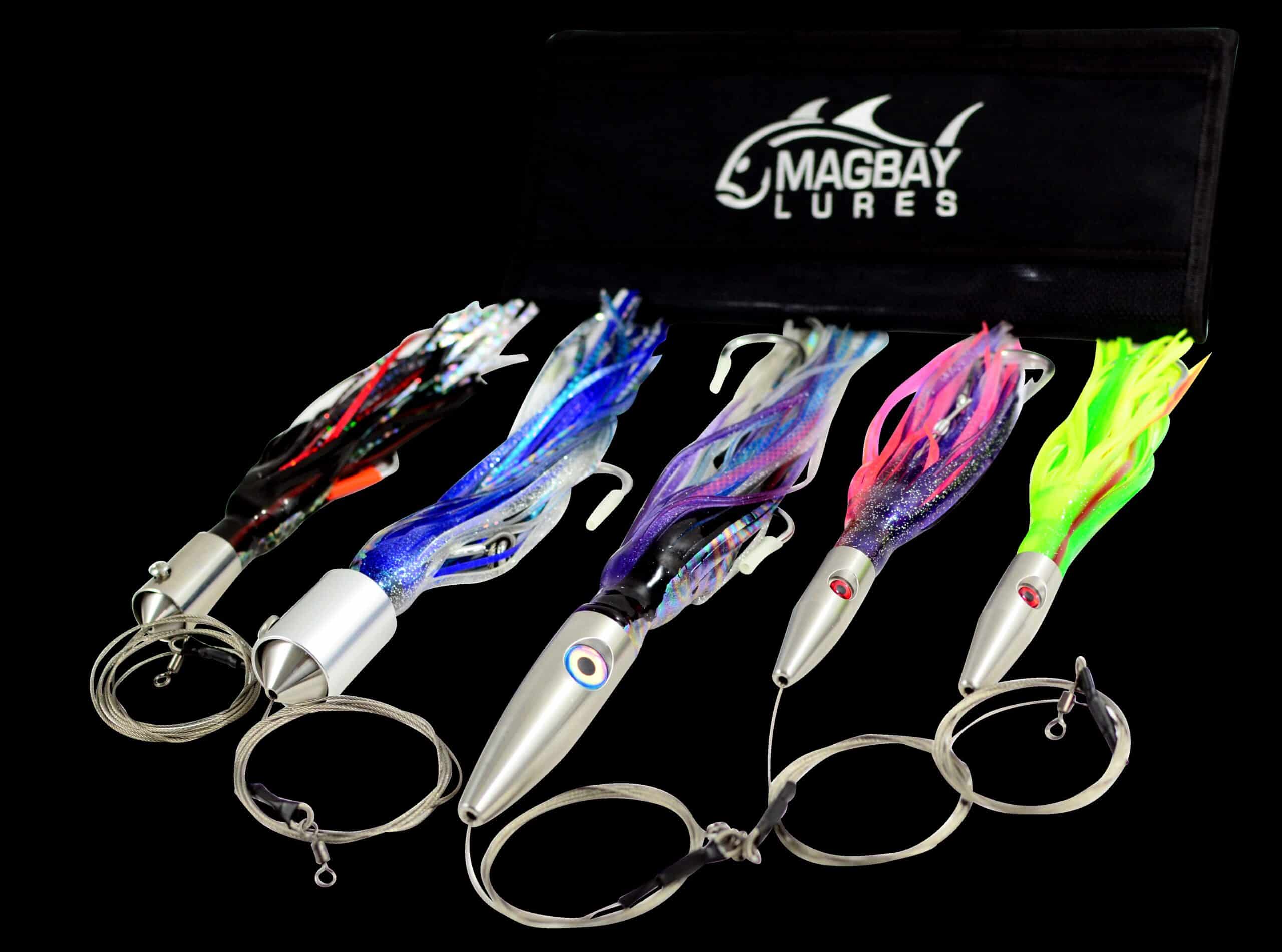 Tournament Ready High Speed Wahoo Lures - Weighted Trolling Set