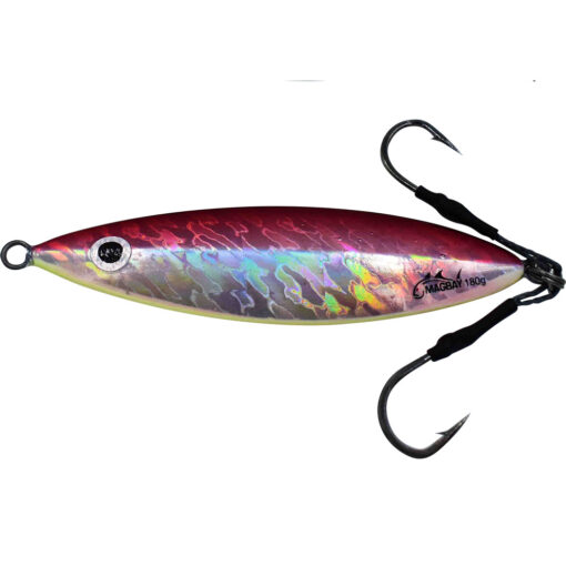 Hyperfly Red Jig with hooks