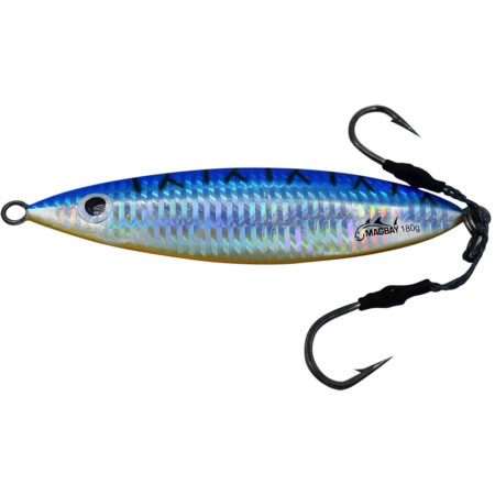 Hyperfly Blue Jig with hooks