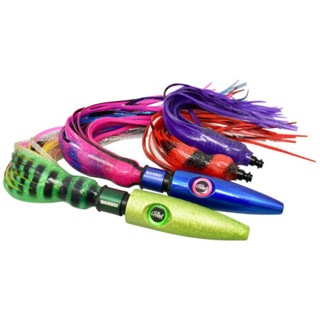 QuickSkirt System on wahoo lures